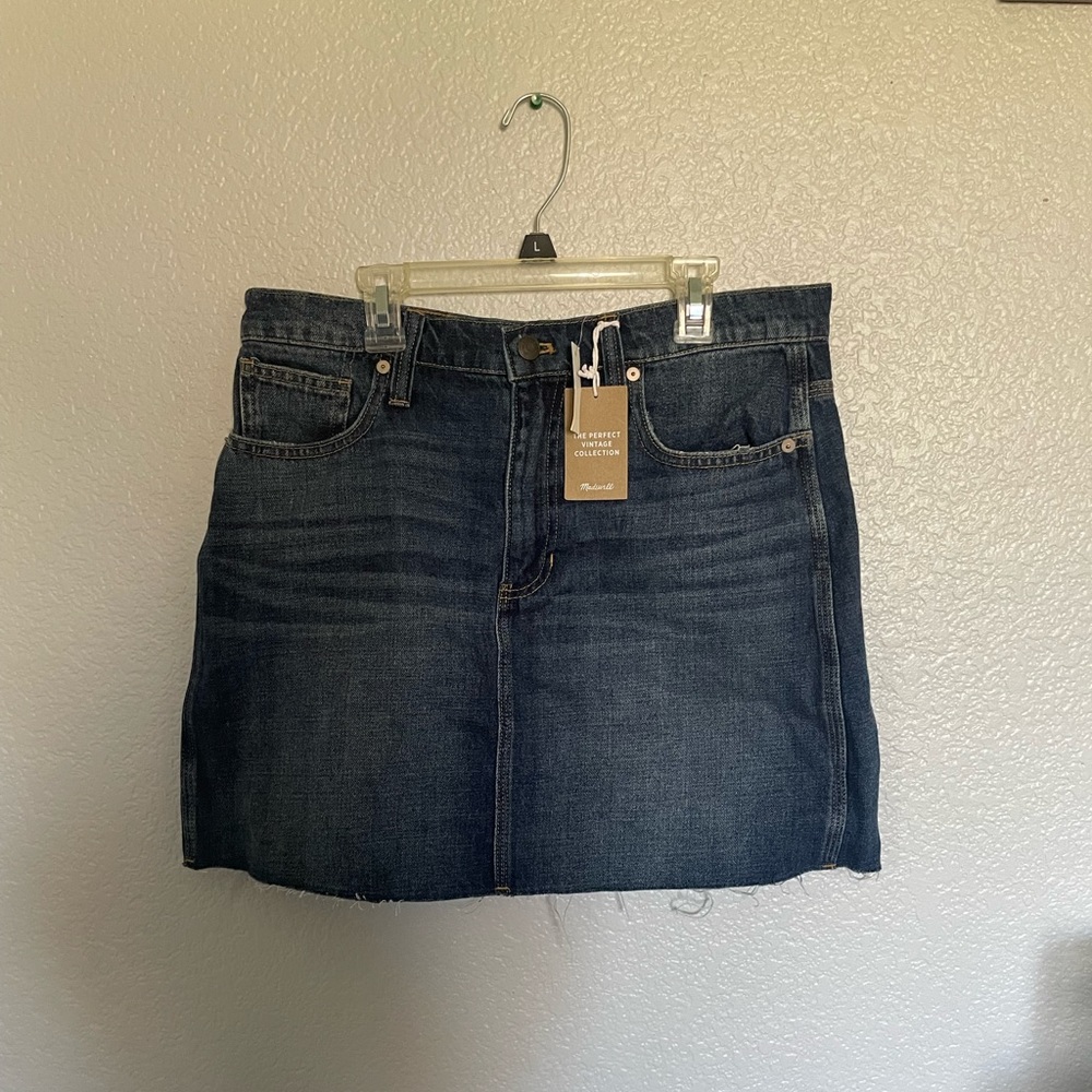Madewell Jean Skirt